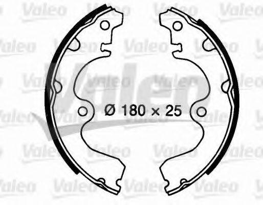 VALEO 562707 Комплект гальмівних колодок