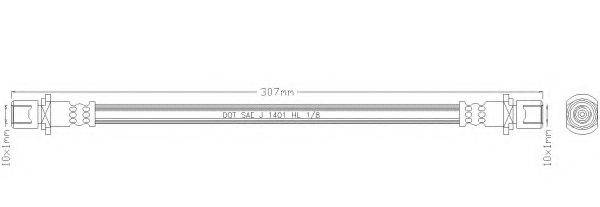 REMKAFLEX 3121 Гальмівний шланг