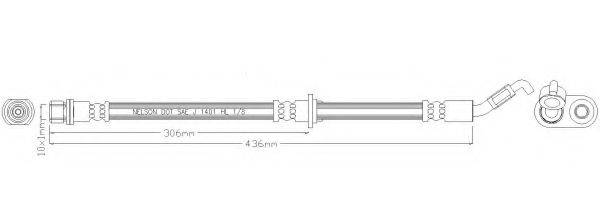 REMKAFLEX 3480 Гальмівний шланг