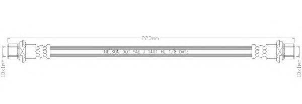 REMKAFLEX 5876 Гальмівний шланг