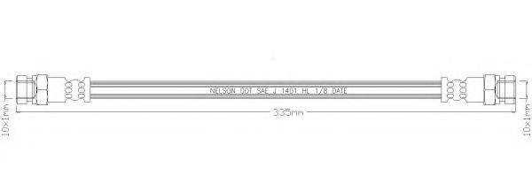 REMKAFLEX 6795 Гальмівний шланг