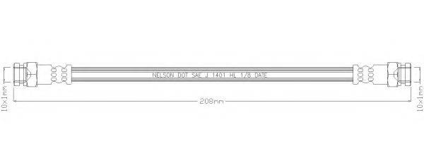 REMKAFLEX 6798 Гальмівний шланг
