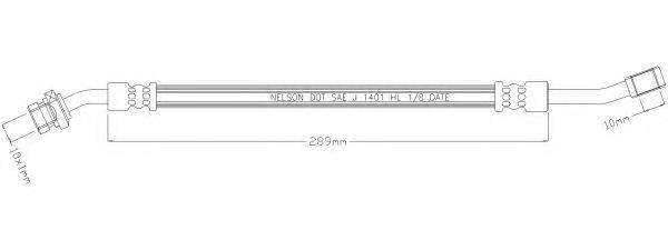 REMKAFLEX 6802 Гальмівний шланг
