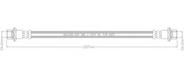 REMKAFLEX 7290 Гальмівний шланг