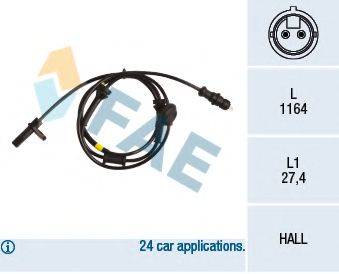 FAE 78150 Датчик, частота обертання колеса