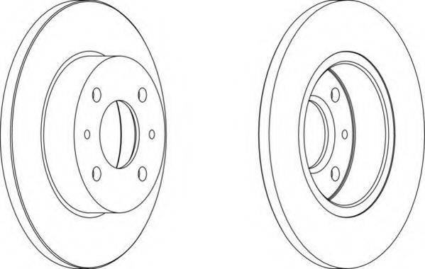NECTO WN459 гальмівний диск