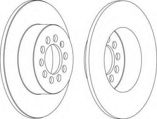 NECTO WN1242 гальмівний диск
