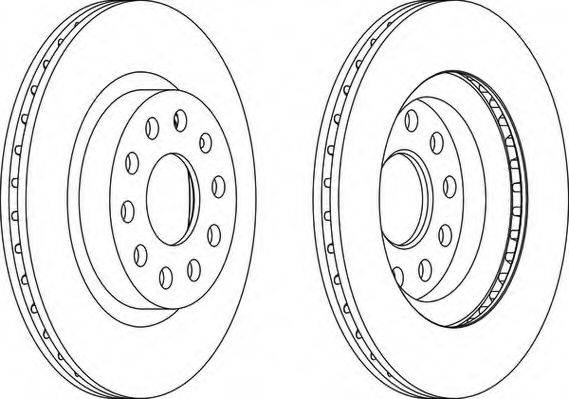 NECTO WN1241 гальмівний диск