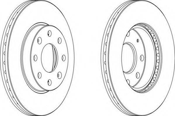 NECTO WN1325 гальмівний диск