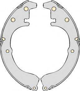 MGA M652 Комплект гальмівних колодок