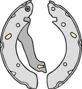 MGA M689 Комплект гальмівних колодок