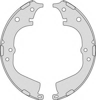 MGA M928 Комплект гальмівних колодок