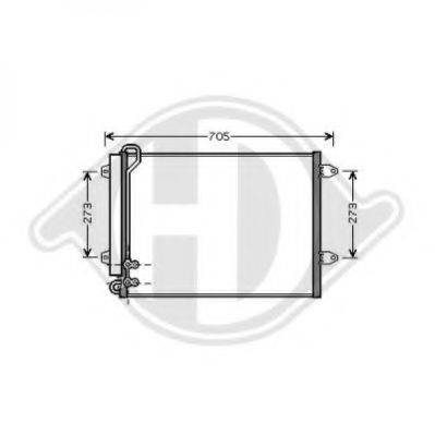 DIEDERICHS 8224700 Конденсатор, кондиціонер