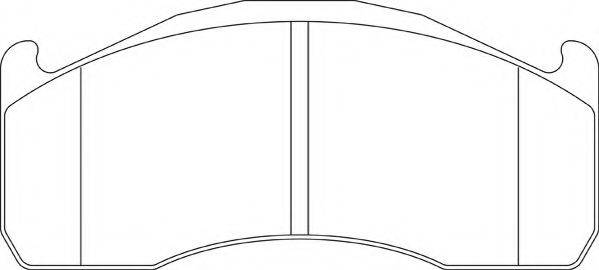 BERAL 2915129004145504 Комплект гальмівних колодок, дискове гальмо