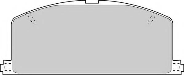 DURON DBP370308 Комплект гальмівних колодок, дискове гальмо