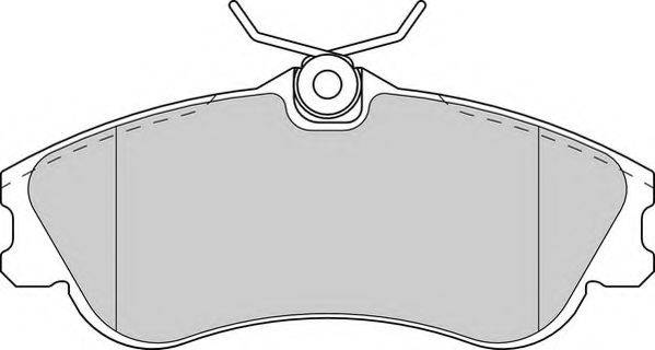DURON DBP341477 Комплект гальмівних колодок, дискове гальмо