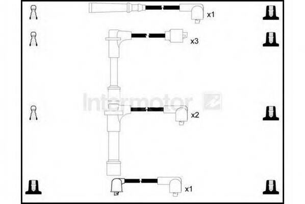 STANDARD 73736 Комплект дротів запалювання