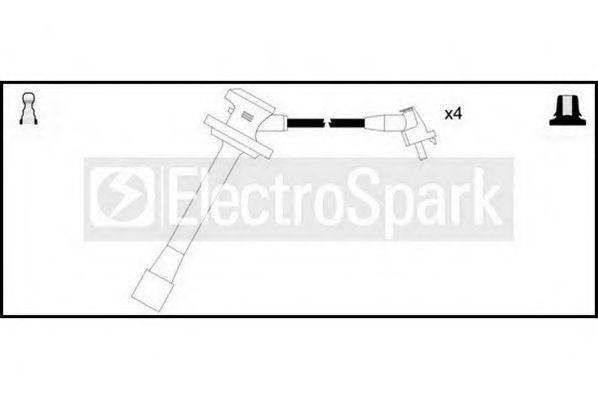 STANDARD OEK326 Комплект дротів запалювання