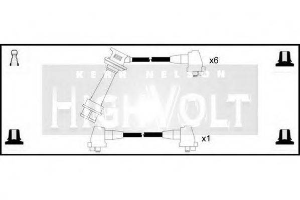 STANDARD OEF306 Комплект дротів запалювання
