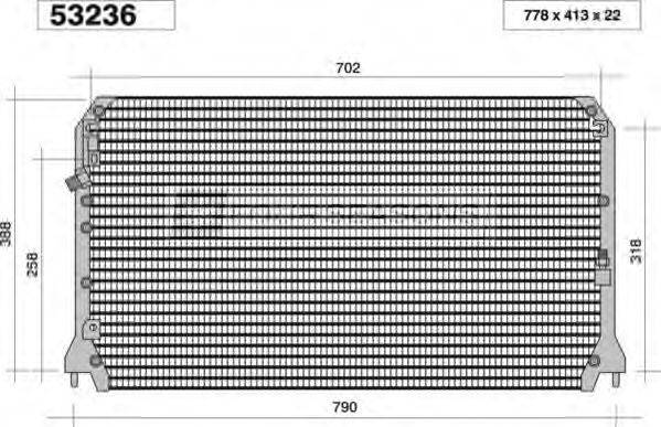 STANDARD F453236 Конденсатор, кондиціонер