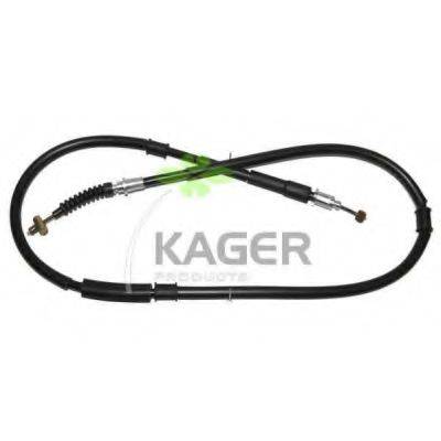 KAGER 196137 Трос, стоянкова гальмівна система