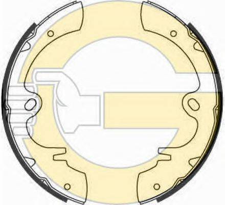 GIRLING 5181599 Комплект гальмівних колодок