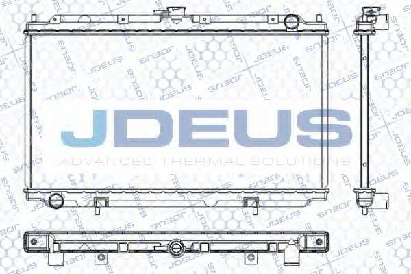 JDEUS RA0190181 Радіатор, охолодження двигуна