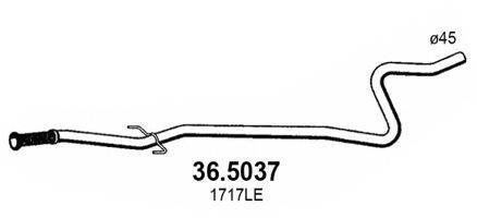 ASSO 365037 Труба вихлопного газу