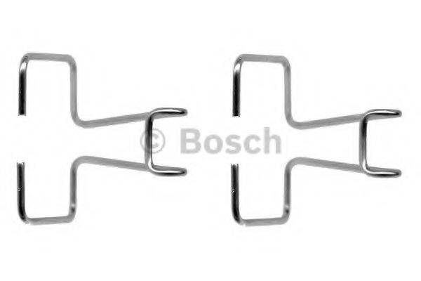 BOSCH 1987474037 Комплектуючі, колодки дискового гальма