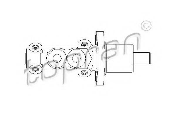 TOPRAN 721051 головний гальмівний циліндр