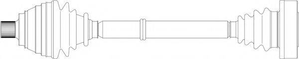 GENERAL RICAMBI AU3313 Приводний вал