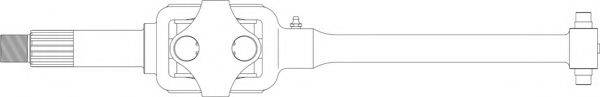 GENERAL RICAMBI FI3019 Приводний вал