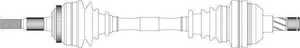 GENERAL RICAMBI OP3175 Приводний вал