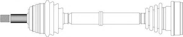GENERAL RICAMBI WW3262 Приводний вал