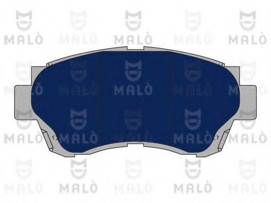 MALO 1050731 Комплект гальмівних колодок, дискове гальмо