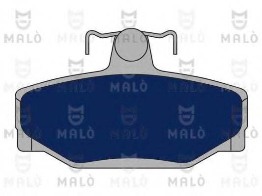 MALO 1050797 Комплект гальмівних колодок, дискове гальмо