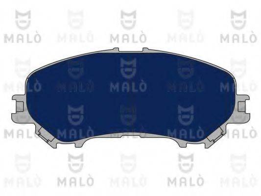 MALO 1051138 Комплект гальмівних колодок, дискове гальмо