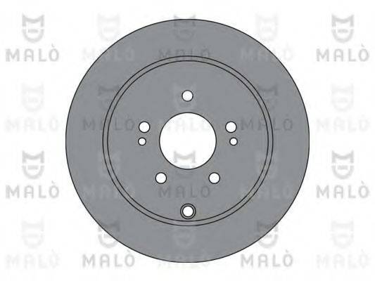 MALO 1110266 гальмівний диск