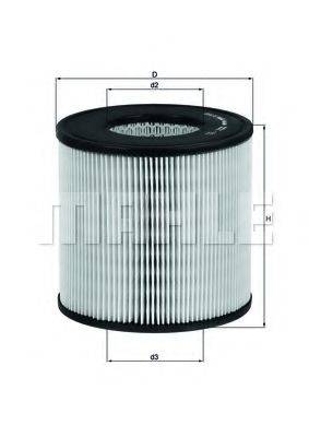 KNECHT LX1464 Повітряний фільтр