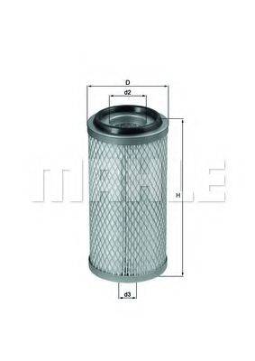 KNECHT LX272 Повітряний фільтр