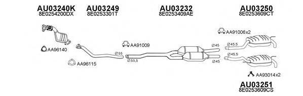 VENEPORTE 030050 Система випуску ОГ