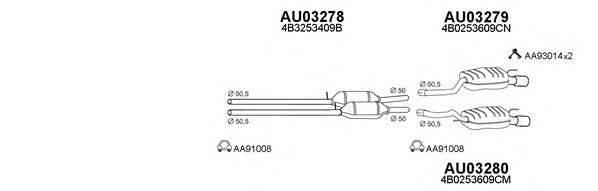 VENEPORTE 030064 Система випуску ОГ