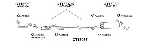 VENEPORTE 150308 Система випуску ОГ