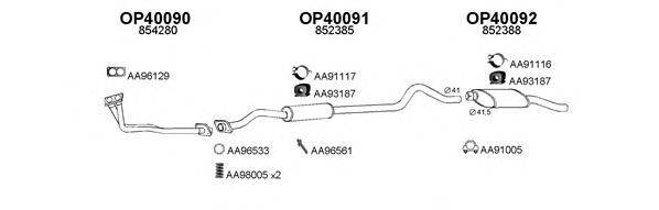 VENEPORTE 400119 Система випуску ОГ