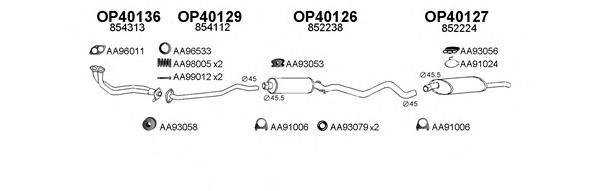 VENEPORTE 400136 Система випуску ОГ