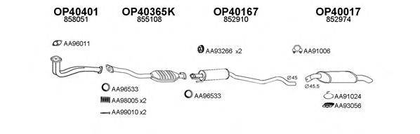 VENEPORTE 400312 Система випуску ОГ