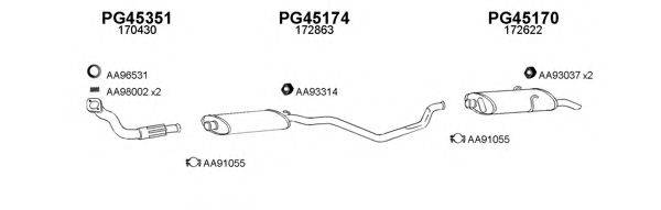 VENEPORTE 450114 Система випуску ОГ
