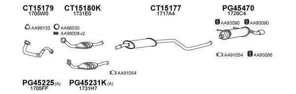 VENEPORTE 450206 Система випуску ОГ