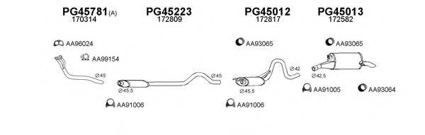 VENEPORTE 450462 Система випуску ОГ