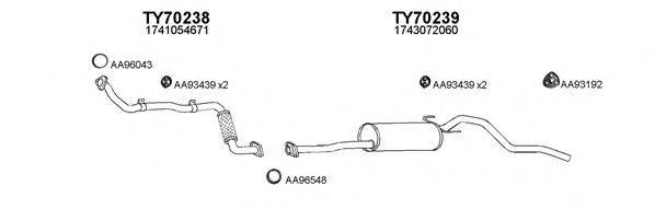 VENEPORTE 800206 Система випуску ОГ